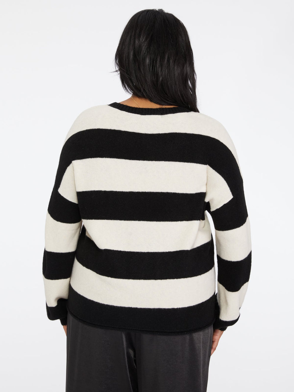 BUTTERCREAM STRIPE EYE ON YOU SWEATER - Kingfisher Road - Online Boutique