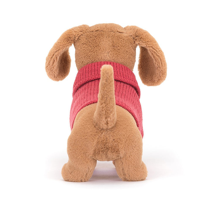 SWEATER SAUSAGE DOG - PINK - Kingfisher Road - Online Boutique