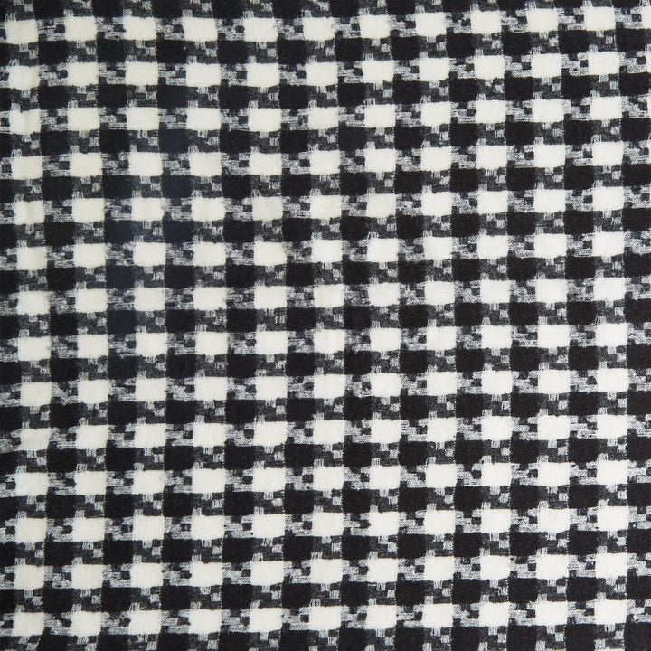 HOUNDSTOOTH SCARF WITH TASSELS - Kingfisher Road - Online Boutique