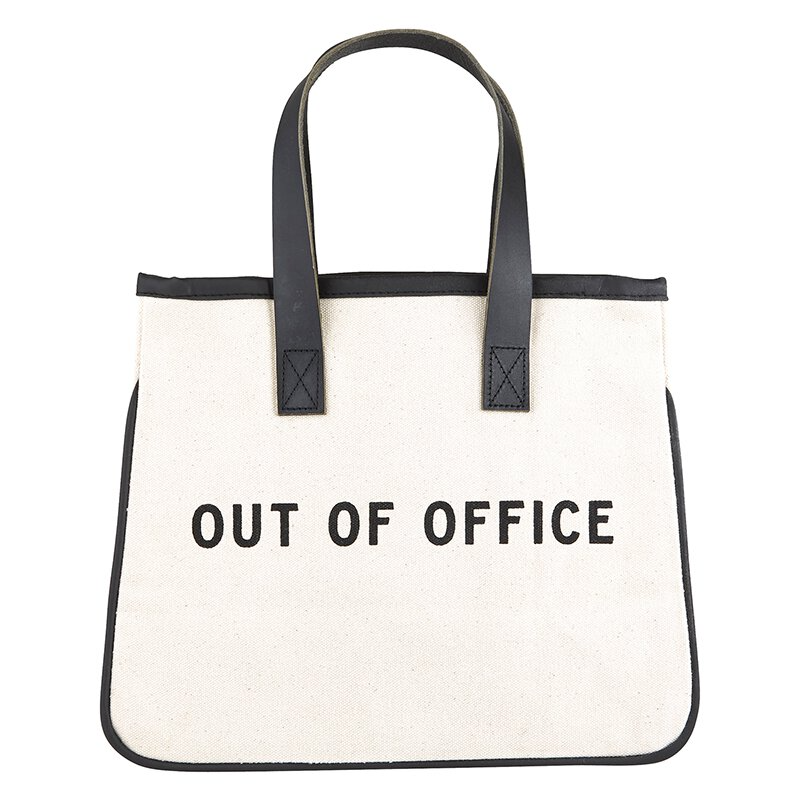 OFFICE MINI CANVAS TOTE - Kingfisher Road - Online Boutique