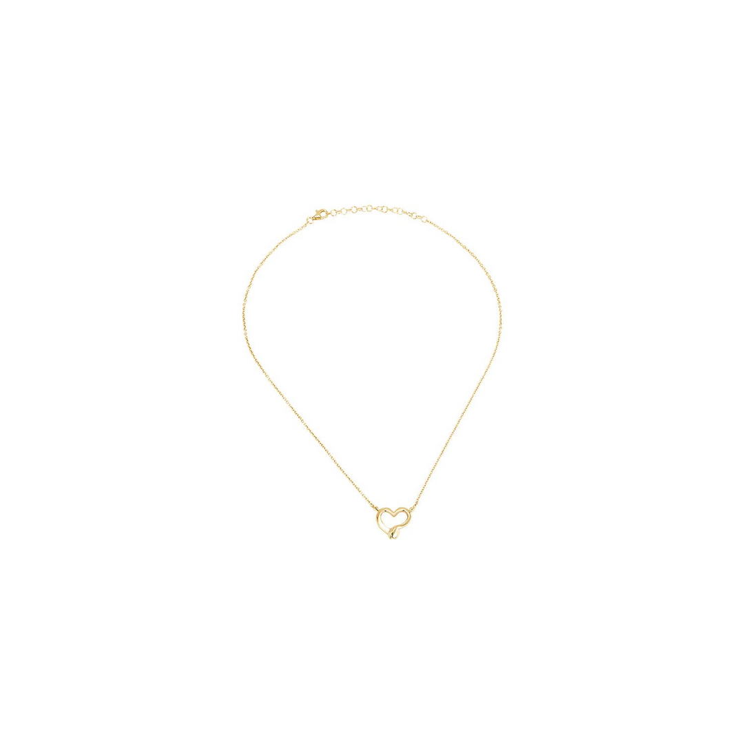 STRAIGHT TO THE HEART GOLD NECKLACE - Kingfisher Road - Online Boutique