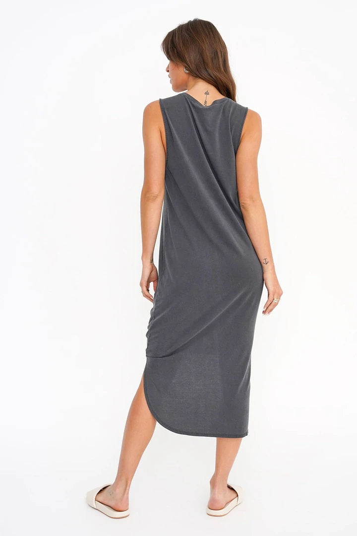 DW BLACK LEOPARDS TANK DRESS - Kingfisher Road - Online Boutique