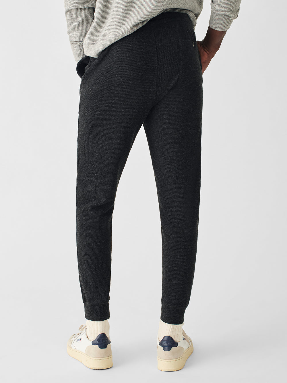 LEGEND SWEATPANT-HEATHERED BLACK TWILL - Kingfisher Road - Online Boutique