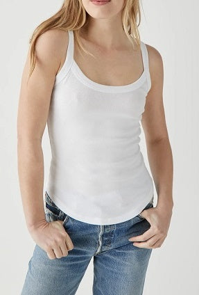 VITA TANK - WHITE - Kingfisher Road - Online Boutique