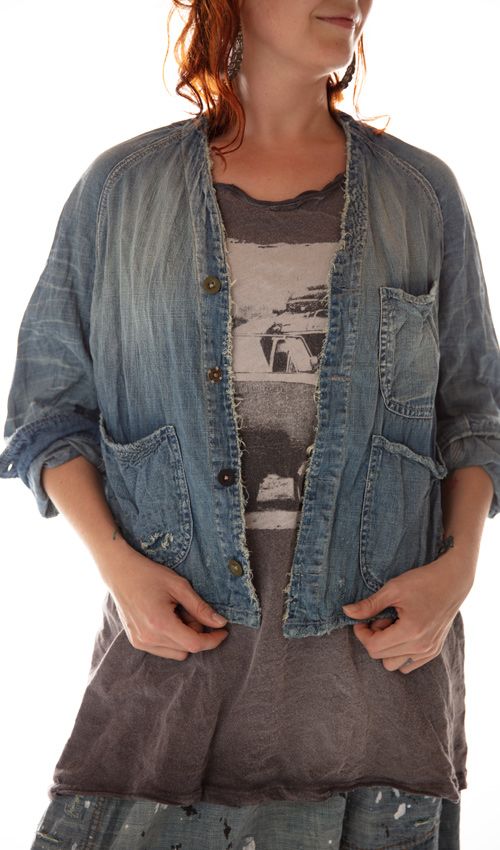 UNION CROPPED JACKET - Kingfisher Road - Online Boutique