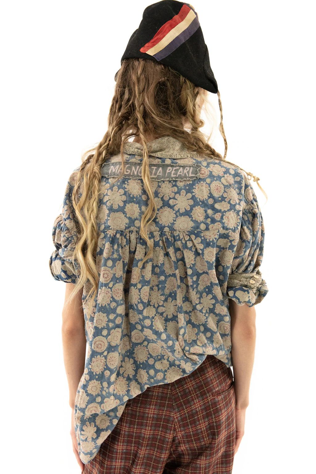 ROURKE BLOCKPRINT TORA SHIRT - Kingfisher Road - Online Boutique