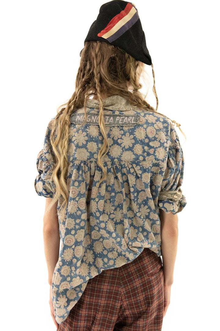 ROURKE BLOCKPRINT TORA SHIRT - Kingfisher Road - Online Boutique