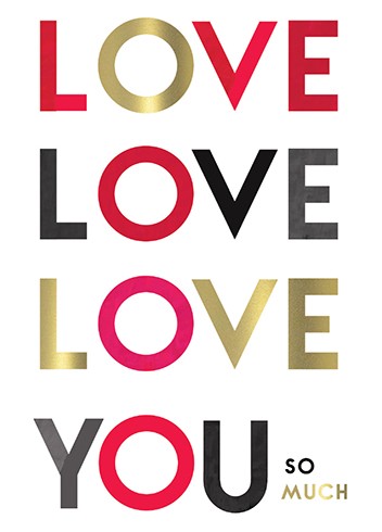 LOVE LOVE LOVE YOU - Kingfisher Road - Online Boutique