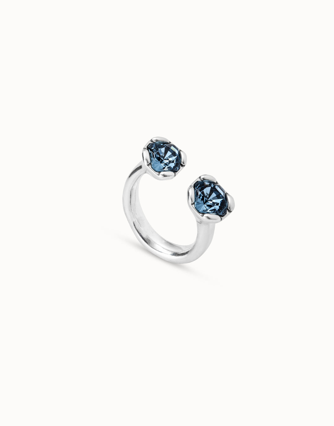 AURA BLUE RINGS-SILVER - Kingfisher Road - Online Boutique