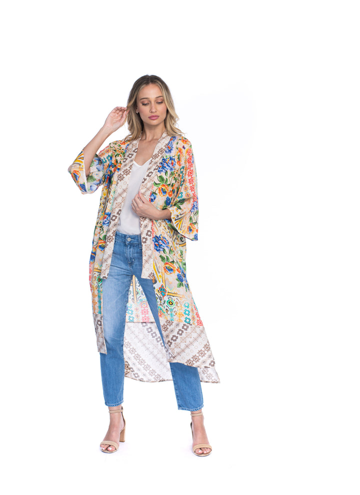 GRACE LONG KIMONO - Kingfisher Road - Online Boutique