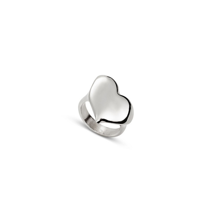 UNO HEART SILVER RING - Kingfisher Road - Online Boutique