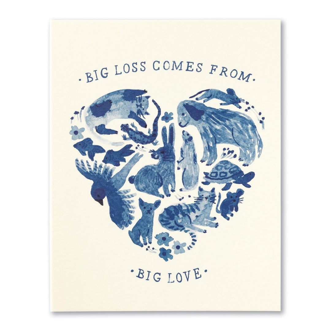 LM-BIG LOSS COMES FROM BIG LOVE - Kingfisher Road - Online Boutique