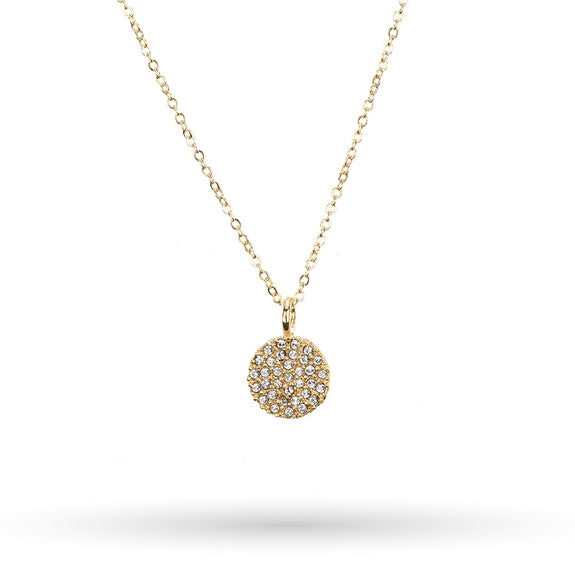 COSMOS DISC NECKLACE-GOLD - Kingfisher Road - Online Boutique
