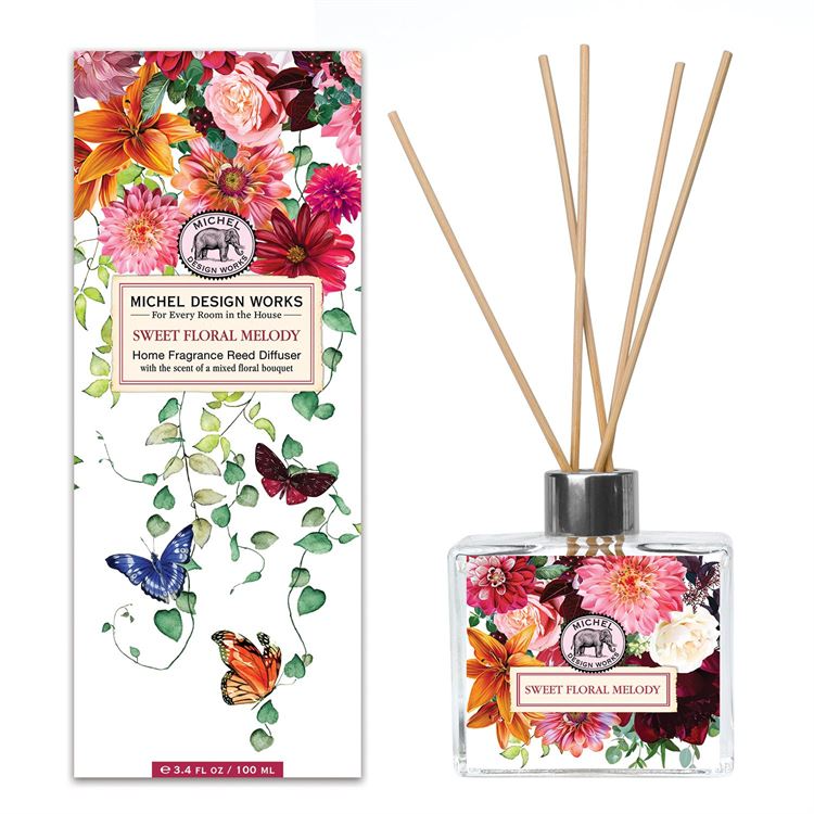 SWEET FLORAL MELODY HOME FRAGRANCE REED DIFFUSER - Kingfisher Road - Online Boutique