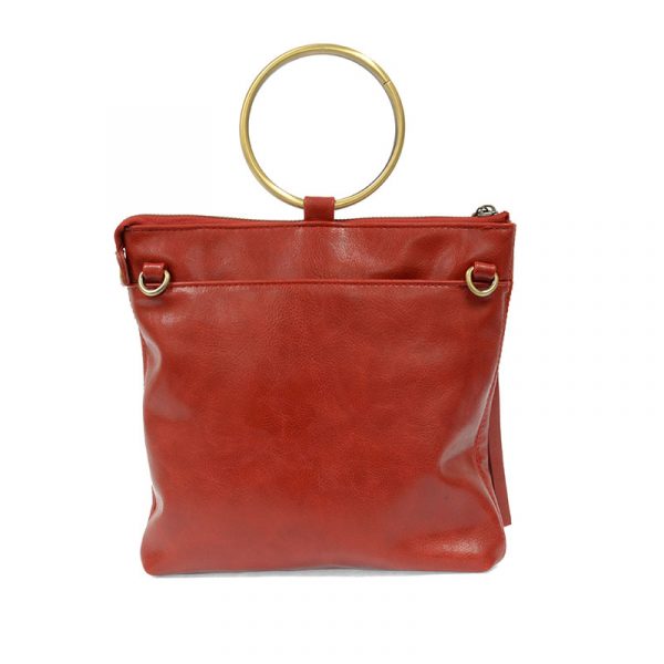 AMELIA RING TOTE BAG-RED - Kingfisher Road - Online Boutique