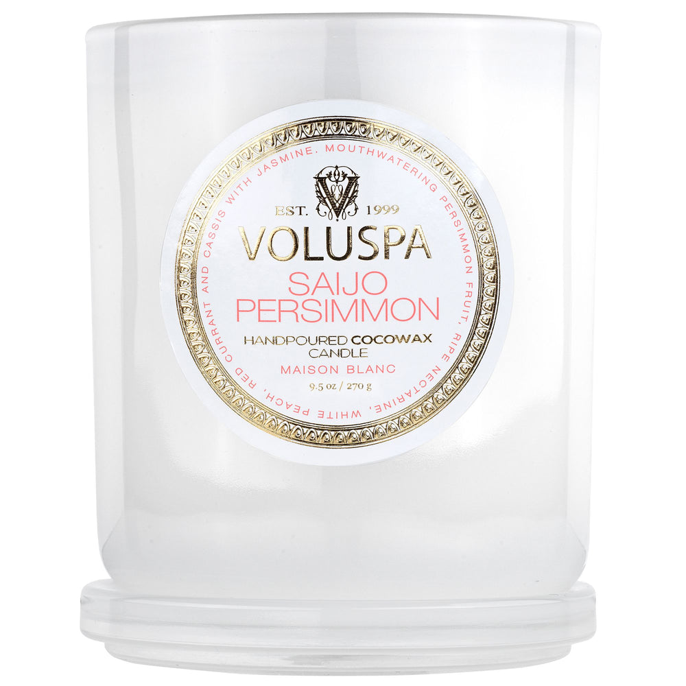 SAIJO PERSIMMON CLASSIC CANDLE - Kingfisher Road - Online Boutique