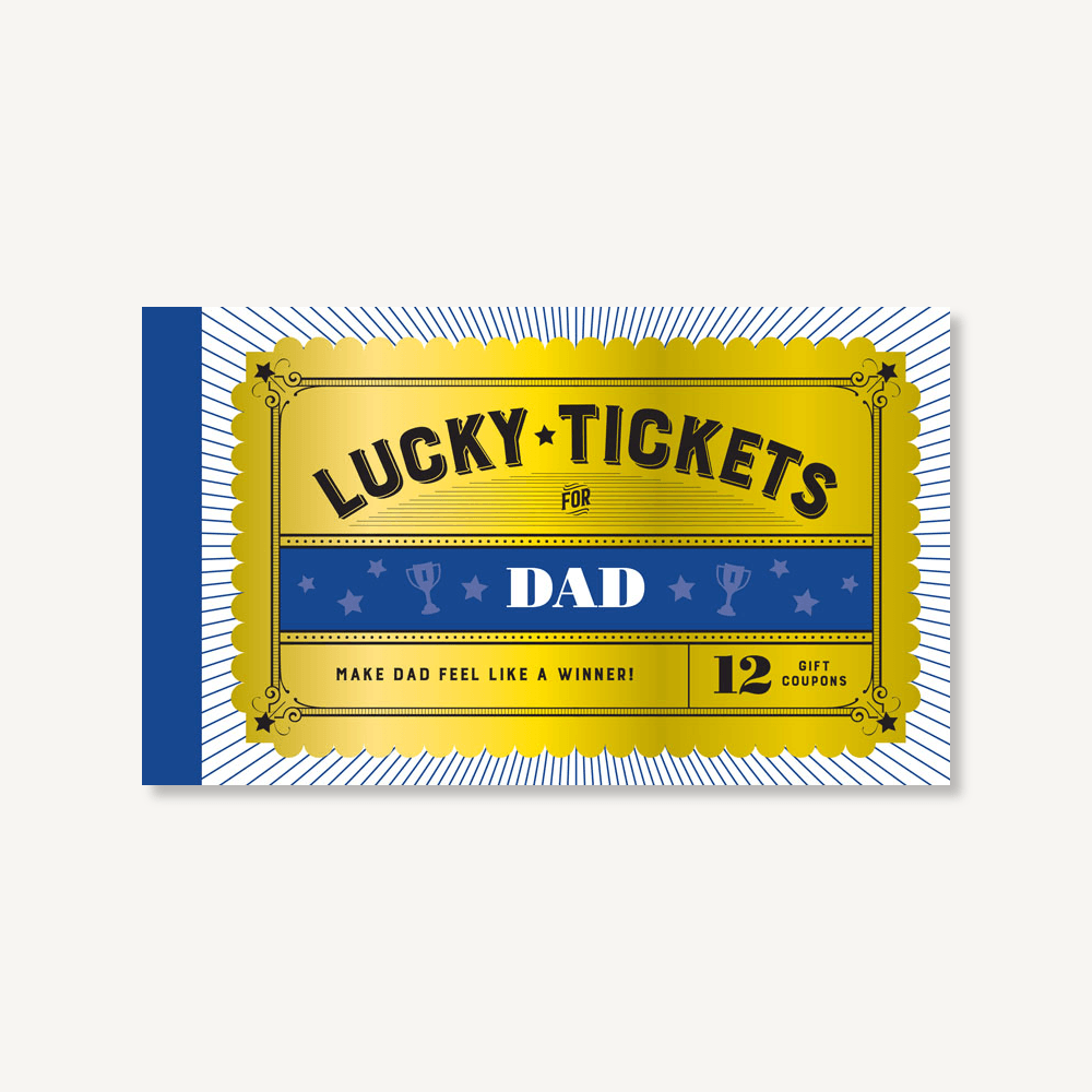 LUCKY TICKETS FOR DAD - Kingfisher Road - Online Boutique