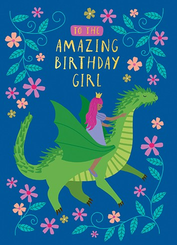 PRINCESS AND DRAGON BIRTHDAY - Kingfisher Road - Online Boutique
