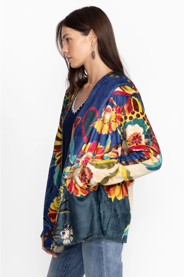 KIMBRA SHERPA JACKET-MULTI - Kingfisher Road - Online Boutique