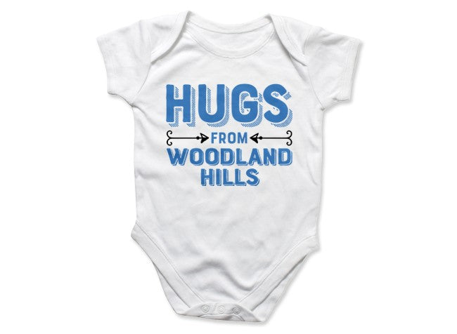 BLUE HUGS ONESIE-WOODLAND HILLS - Kingfisher Road - Online Boutique