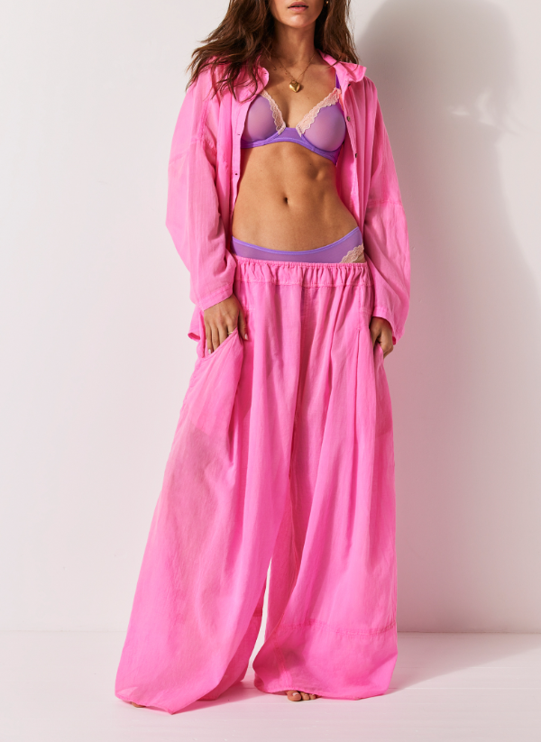 HEAT OF THE NIGHT LOUNGE-NEON PINK - Kingfisher Road - Online Boutique