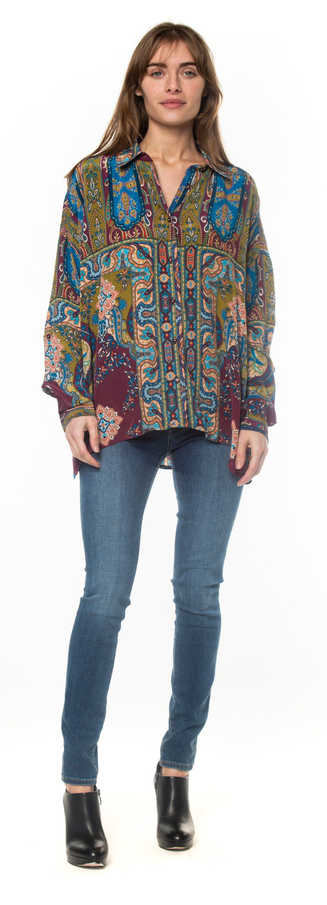 KENNEDY TOP - SANGRIA - Kingfisher Road - Online Boutique