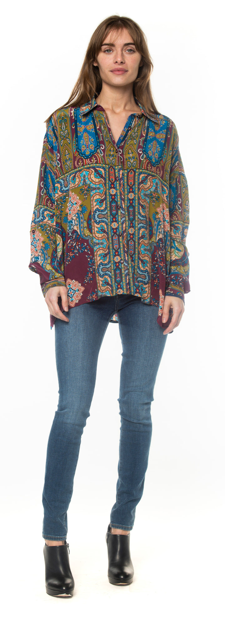 KENNEDY TOP - SANGRIA - Kingfisher Road - Online Boutique