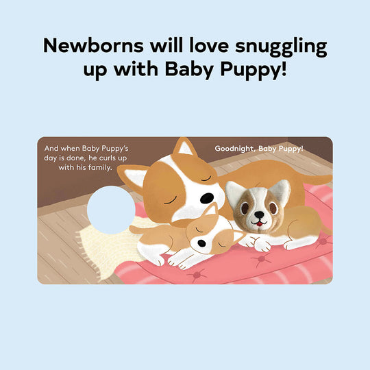 BABY PUPPY FINGER PUPPET BOOK - Kingfisher Road - Online Boutique