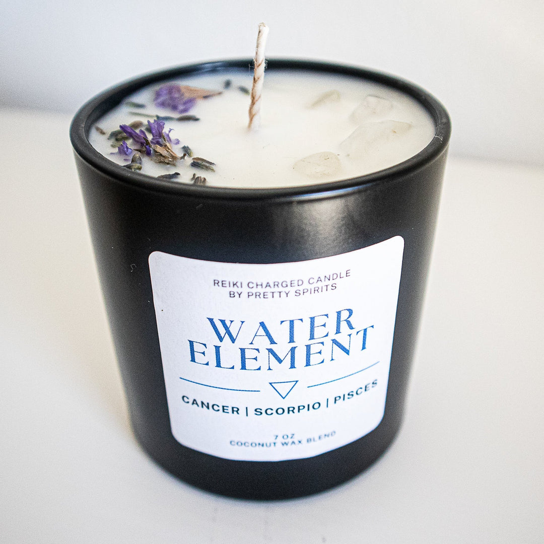 WATER ELEMENT CANDLE - 7oz - Kingfisher Road - Online Boutique