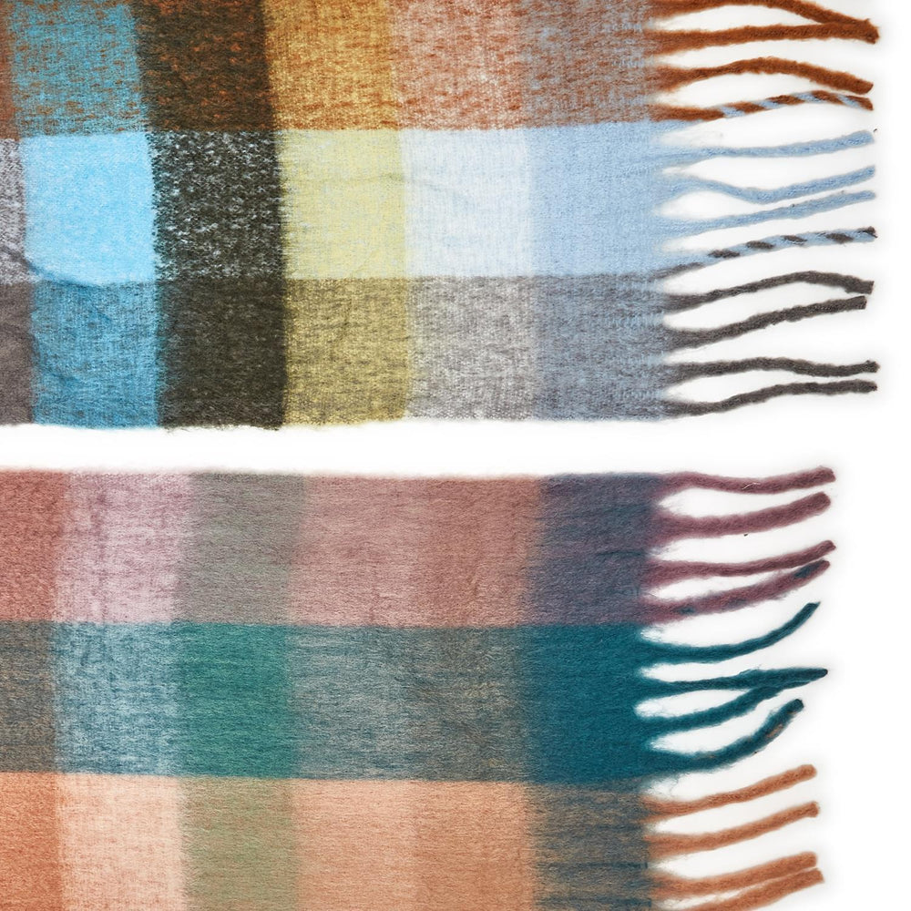 COLORFUL PLAID SCARVES - Kingfisher Road - Online Boutique