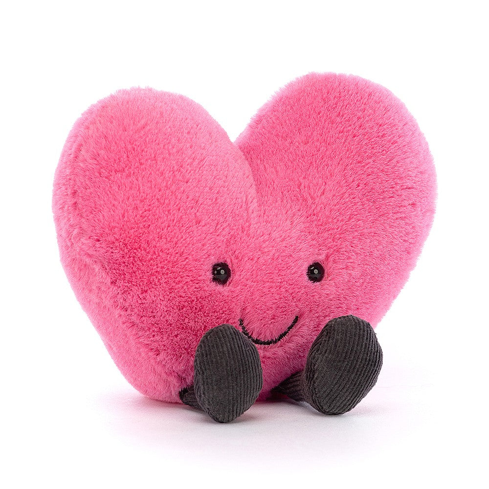 AMUSEABLE HOT PINK HEART - Kingfisher Road - Online Boutique