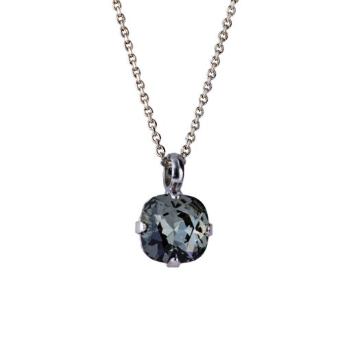 CUSHION CUT PENDANT-BLACK DAIMOND - Kingfisher Road - Online Boutique