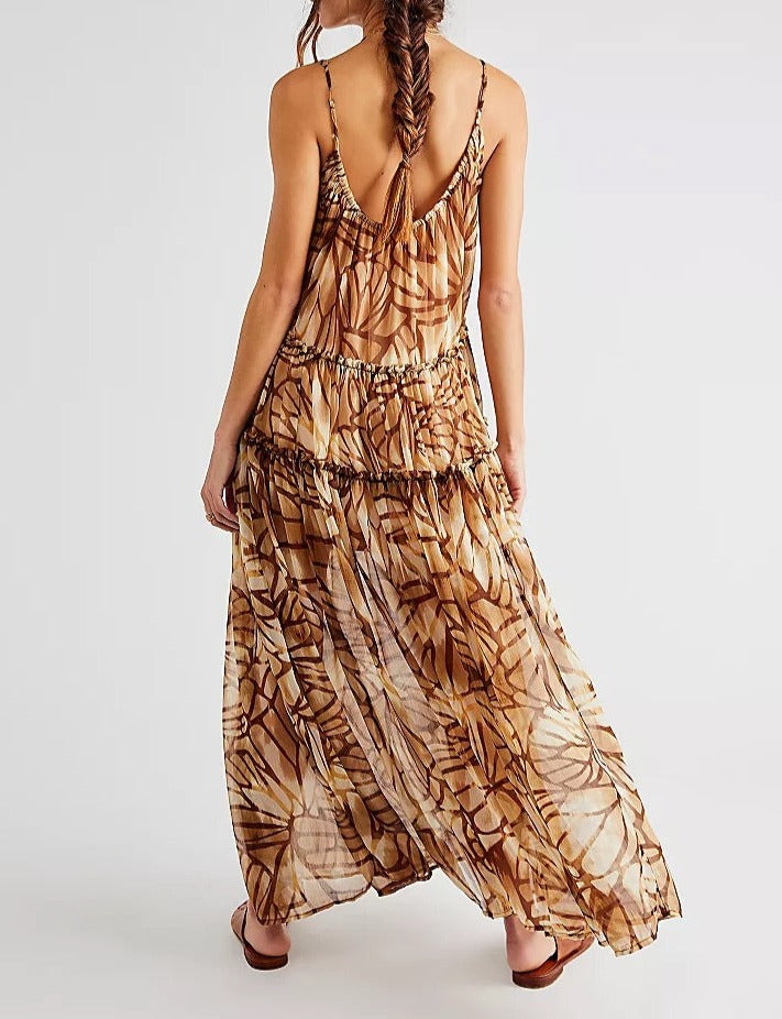 JULIANNA MAXI - SAND COMBO - Kingfisher Road - Online Boutique