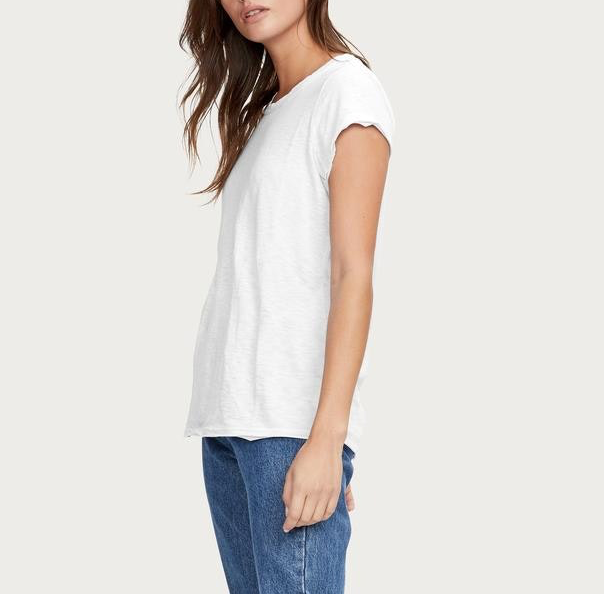 TRUDY CREW NECK TOP - WHITE - Kingfisher Road - Online Boutique