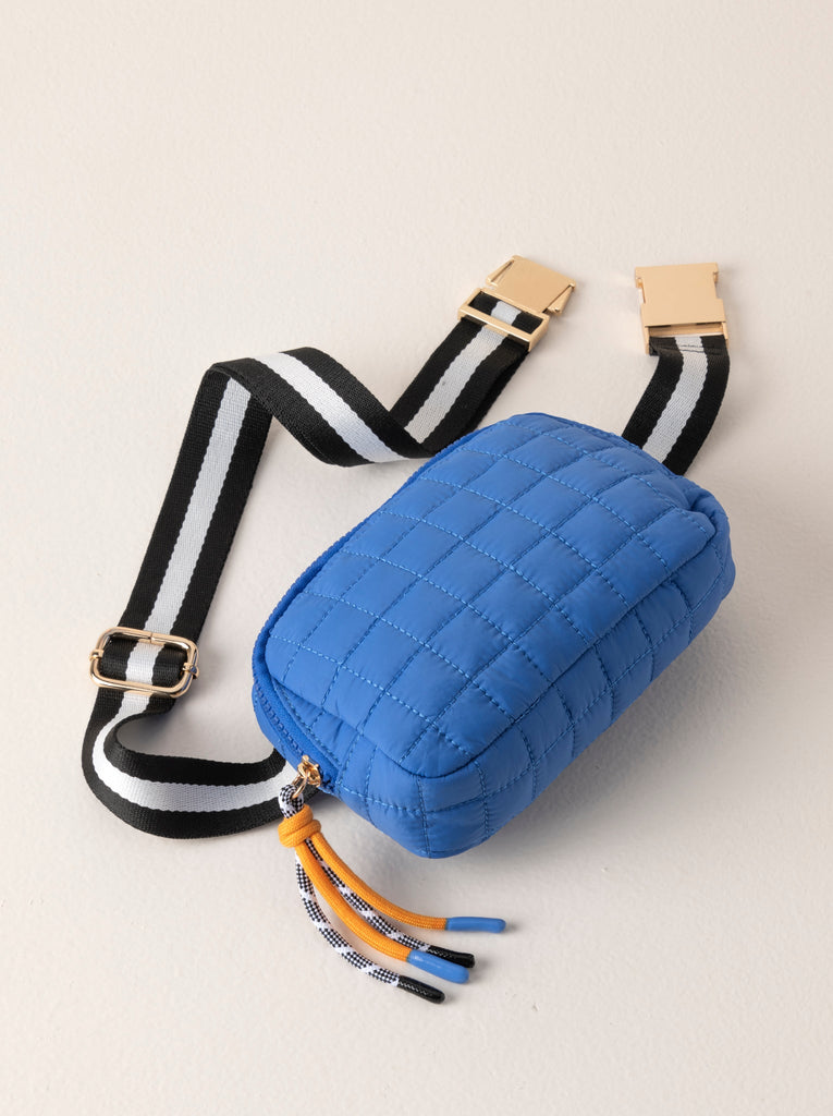 EZRA BELT BAG-ULTRAMARINE - Kingfisher Road - Online Boutique