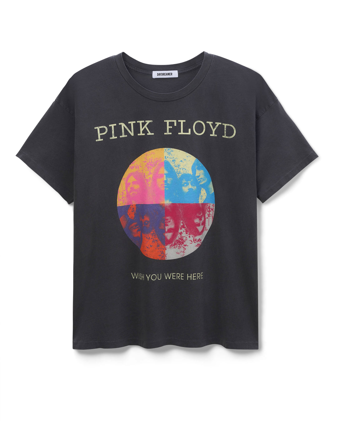 PINK FLOYD WISH YOU WERE HERE MERCH TEE-PIGMENT BLACK - Kingfisher Road - Online Boutique