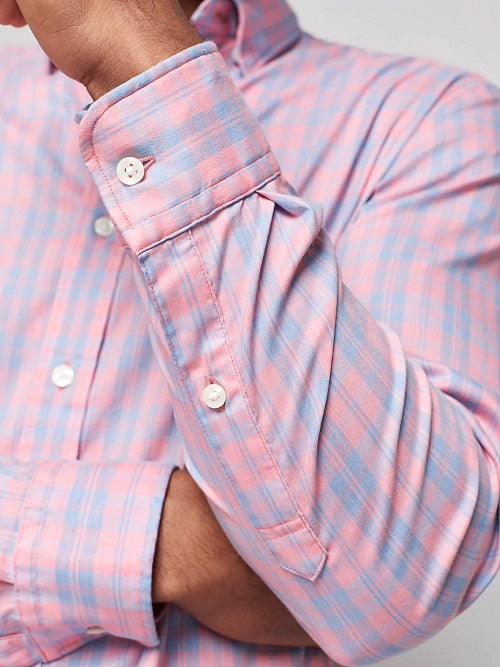 THE MOVEMENT SHIRT - SUMMER ROSE PLAID - Kingfisher Road - Online Boutique