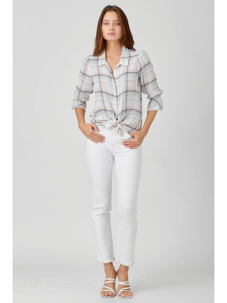 BUTTON DOWN SHIRT - MULTI - Kingfisher Road - Online Boutique