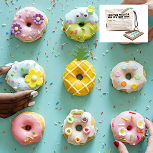 250 PC WOOD PUZZLE-9 DONUTS - Kingfisher Road - Online Boutique