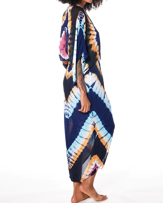 SIREN MAXI DRESS-COLBALT MOROCCO - Kingfisher Road - Online Boutique