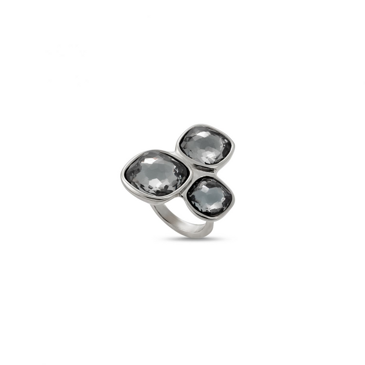 LADIES SILVER GRAY RINGS - Kingfisher Road - Online Boutique