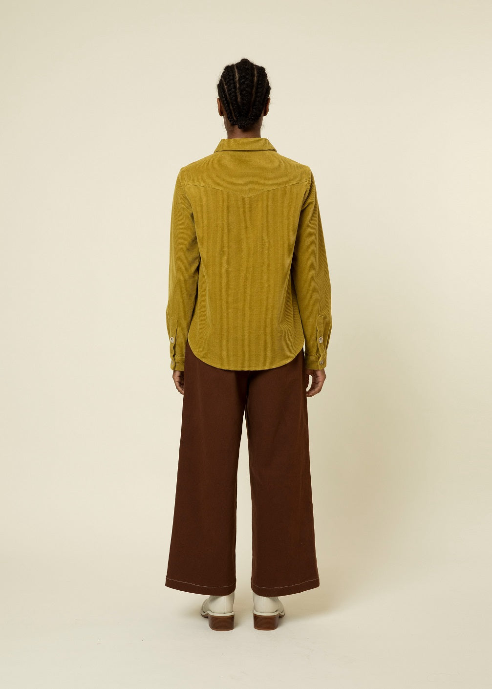 PRUNELLA WOVEN PANTS - MARRON GLACE - Kingfisher Road - Online Boutique
