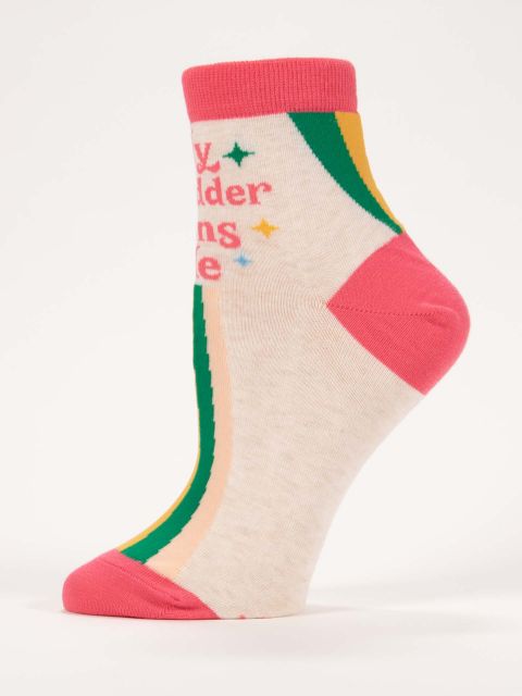 MY BLADDER OWNS ME ANKLE SOCKS - Kingfisher Road - Online Boutique