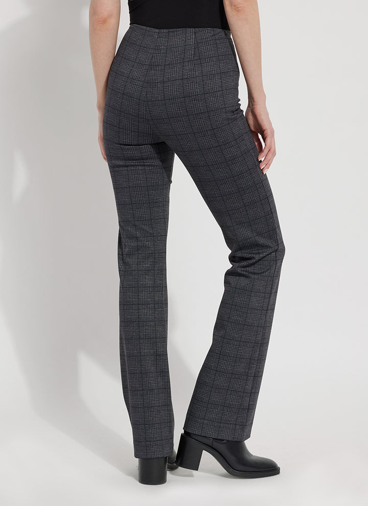 ELYSSE WIDE LEG TROUSER - HIDDEN PLAID - Kingfisher Road - Online Boutique