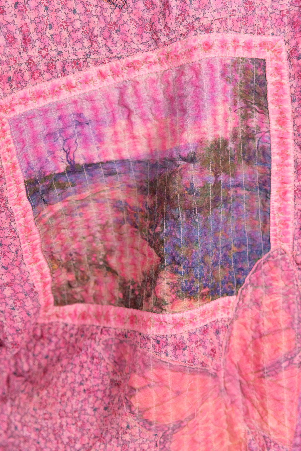 QUILTED FLORAL BOYFRIEND SHIRT-LA TUNA - Kingfisher Road - Online Boutique