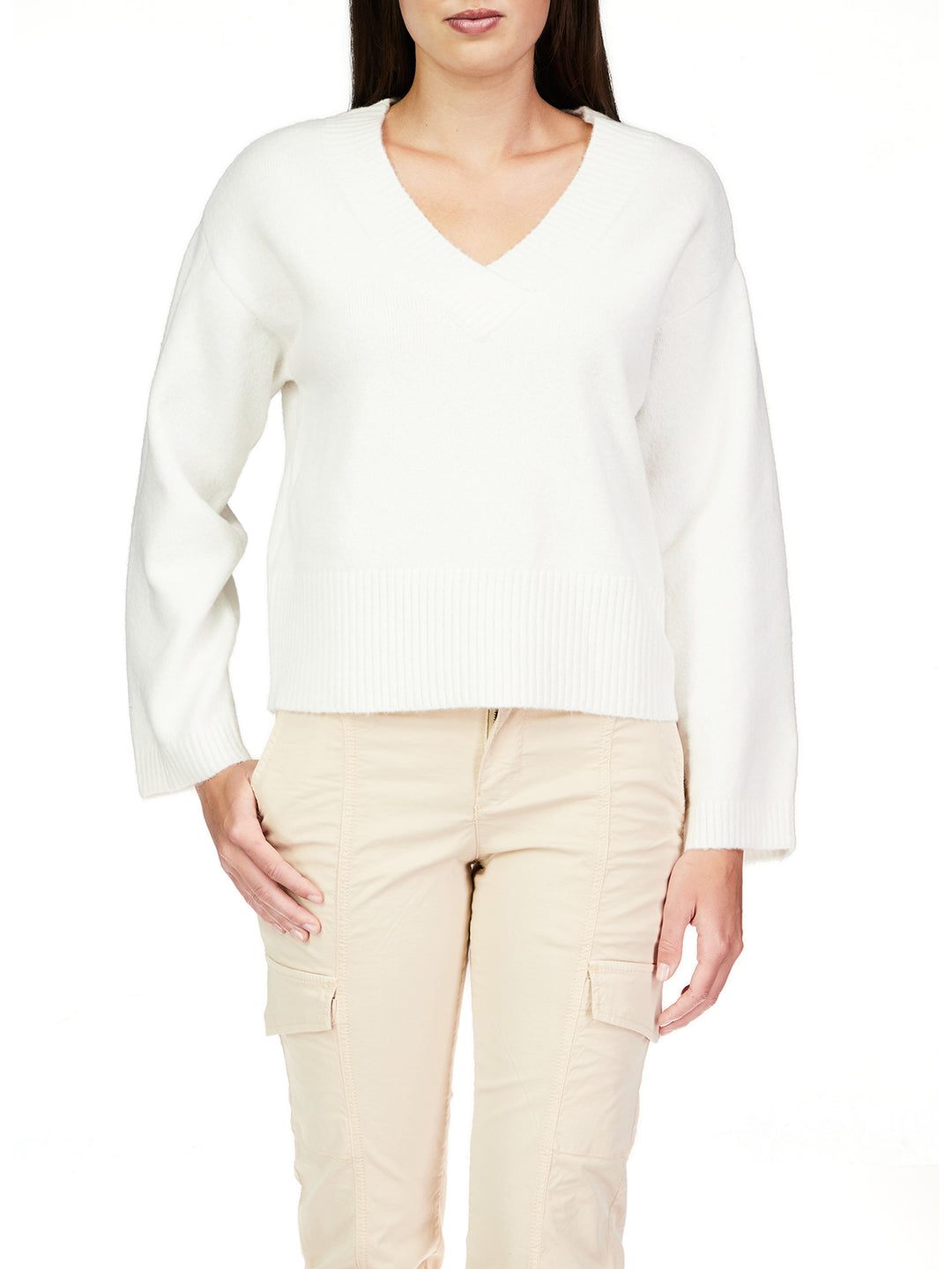 FAVORITE SEASON SWEATER - WHITE SAND - Kingfisher Road - Online Boutique