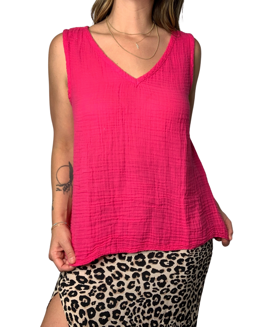 ABBY FRONT2BACK TANK - Kingfisher Road - Online Boutique
