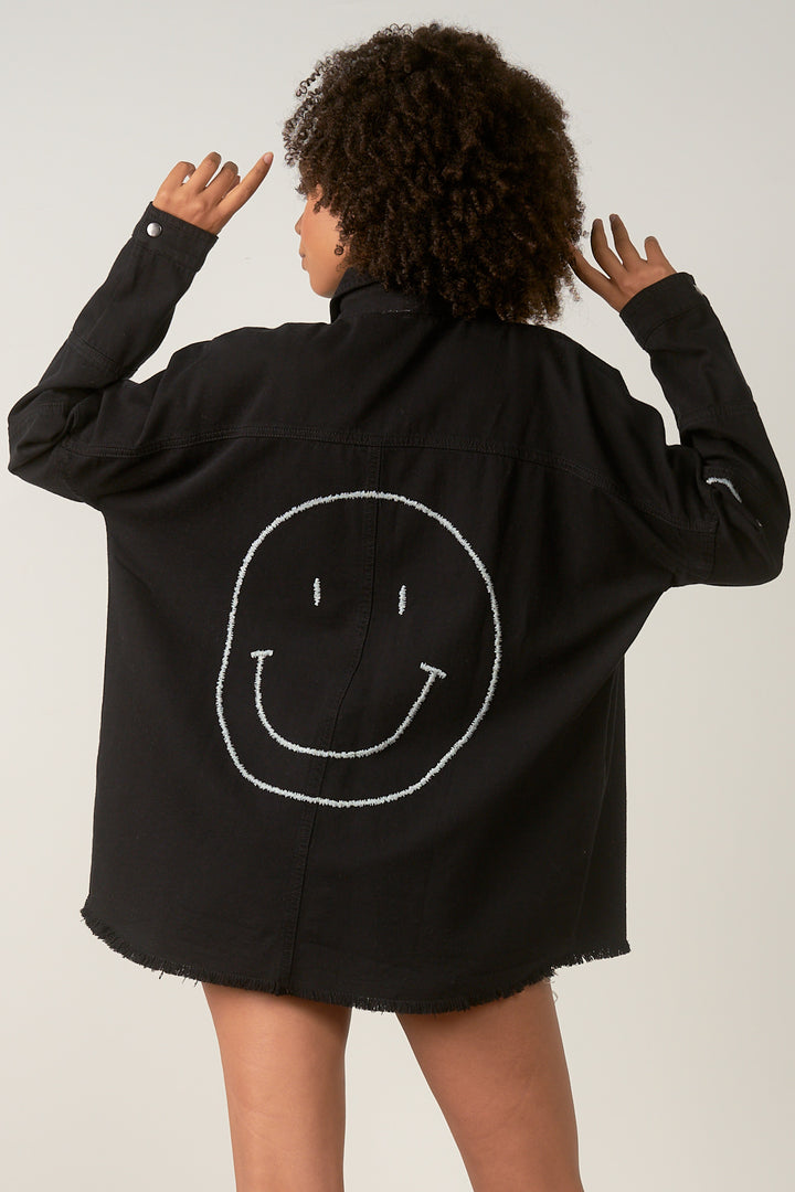 SMILEY FACE JACKET - Kingfisher Road - Online Boutique