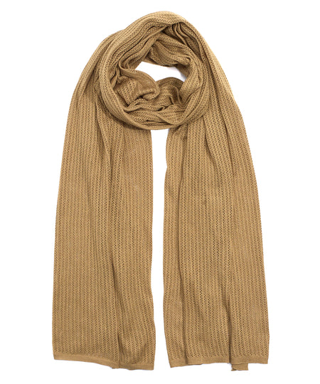 NETTING STITCH WRAP SCARF - Kingfisher Road - Online Boutique