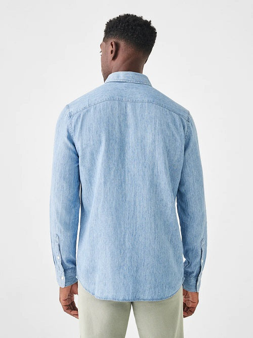 THE TRIED AND TRUE CHAMBRAY SHIRT - VINTAGE INDIGO - Kingfisher Road - Online Boutique